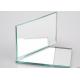 3~6mm Copper Free Mirror / Large Silver Wall Mirror With Polished Edge