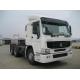 White Color 6X4 10 Wheelers Tractor Truck 371Hp Diesel Fuel Type Euro 3