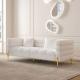 Luxury Living Room Sofa Set Fabric Velvet Sofas Modern Sectional Cover Couch Recliner