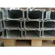 High Toughness Galvanized Steel Channel , 150*100 Cold Rolled C Channel