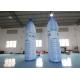 Tarpaulin Inflatable Advertising Drinking Bottles For Promotion