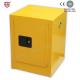 Welded Safety Cabinet Flammable Storage Cabinets 4 Gallon , Bench Top ISO