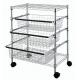 Pull out Shelf Kitchen Bakery Multiple Function Wire Shelving Cart