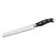 8 Inch Bread Slicing Knife With ABS forged Black Color Handle