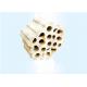 Lattice Yellow Fire Clay Bricks / Heat Storage Checker Fire Proof Bricks