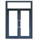 House Projects Soundproof Aluminium Spring Door with Push and Pull Opening Method