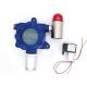 Fixed Type Toxic Gas Detector Fluorine F2 Gas Alarm And Relay Blue Color