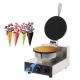 Non-stick Plate Electric Waffle Cone Maker for Perfect Homemade Cones in 1200W Power
