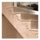 Home Decoration Beige Natural Stone Slab Granite Marble with Polished Finish ODM OEM