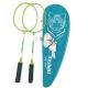 Durable Ball Steel Badminton Racket With Natural Feather Shuttlecock