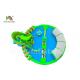 Outdoor Crocodile Kids Inflatable Water Park Floating Aqua With Digital Printing