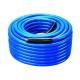 Flex PVC Air Hose Blue Fiber Braided Industrial Air Hose OEM / ODM Available