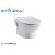 Ceramic Wall Mounted WC two piece toilet with australian standard