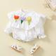 summer lovely organic 100% cotton infants Toddlers newborn baby gril romper  baby clothes toddler clothing