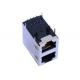 ARJM21A1-A12-NN-EW2 2x1 Port Stacked Rj45 Right Angle With 10/100 Magnetic