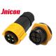 M25 IP67 Panel Mount Connector Female Plug Waterproof Connection Cables Easily