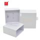 128gsm-400gsm White Cardboard Sliding Drawer Gift Boxes For Earring ODM