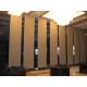 Floor to Ceiling Wooden Room Divider Wall / Sound Proofing Movable Sliding Doors