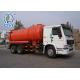 LHD / RHD 6x4 10 Wheels Vacuum Truck / 20 CBM Sewage Pumping Trucks HOWO 336hp Engine Sewage Suction Truck