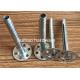Metal Expansion Insulation anchor Pins With 35mm Perforated Head For Fixing Celotex