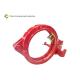 Carbon Steel Bolt Pipe Clamp Type 175A Lightweight For Pump Truck Equipment