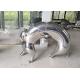 Interior Abstract Metal Animal Sculptures Modern Typed For Home Decor