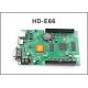 HD-E66 display control system HD-E53 P10 display programmable LAN + USB + RS232 control card for led display screen