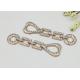 Decorative Womens Boot Chains , Shoe Chain Accessories Easy To Put On / Take Off