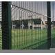 Welded 358 Anti Climb High Security Wire Mesh Fence Green