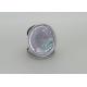 Airtight easy tear silver aluminium foil lid / cover for PET bottle , alu foil end 603#