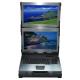 IPC-2W15 15 Inch Industrial Workstation 2 Screen Requires Folding Vertically