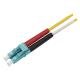 Polishing Type PC/UPC/APC The LC DX 2.0mm Connector , Fiber Optic Cable Blue LC Connectors