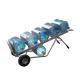 Heavy lifting 5-7 platform folding bottled water hand carts  5 gallon water bottle trolley