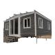 Galvanized Steel Frame Portable Folding Shipping Container House For Mobile Home