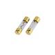 Car Auto Vehicle Audio Amplifier Stereo S Shape Element Glass Tube AGU 10x38mm Auto Fuse 10-80A 32VDC With Gold Plated