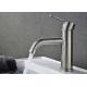 Durable ROVATE Waterfall Bathroom Faucet , Bathroom Sink Taps Under Counter Mounted