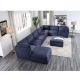 Practical Antiwear Modern Modular Sofa , Foldable Sectional Couch With Chaise