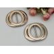 Circular Shoes Belt Bags Sewing Craft Accessory Plastic Shoe Buckles,Not fade / keep color long time