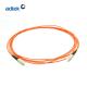 OM2 50/125um Multimode Fiber Optic Cable SC SC Patch Cord Simplex