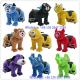 Outdoor Playground Battery Coin Operated Electric Plush Animal Rides For Kids and Parent