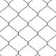 Electro Galvanized Diamond Wire Mesh 2inch Chain Link Farm Fence
