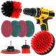 Scouring Pad Drill Brush Attachment 2inch For Car Toliet Cleaning