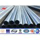 15m Galvanized Steel Electric Pole Column Power Line Iso Approval