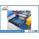 Blue color  High strength smooth straight door frame cold roll forming machine automatic type PLC system control
