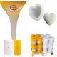 15-17 N/mm Tear Strength Platinum Silicone Rubber for Heart Shape Strawberry Gummy Silicone Mold