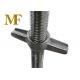 Adjustable Steel Scaffolding Parts Screw Jack Base Q235 Material