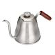 1.2L 40oz Pour Over Kettle With Thermometer Silver Color Customized Logo