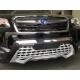 Front D020 Auto Bumper Guards For Subaru Forester 2016 Silver / Black Color