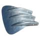 Anti-corrosion Coated Hot Dip Galvanized Corrugated Fishtail End for Highway Guardrail