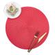 Eco-Friendly Waterproof Washable Round Dining Table Place Mats for Commercial Buyers